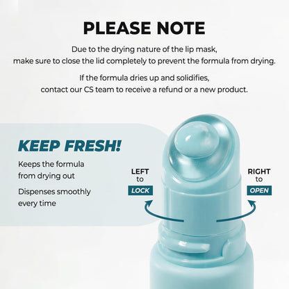 Soothing Prep Lip Mask – Cooling Peel-Off Lip Care