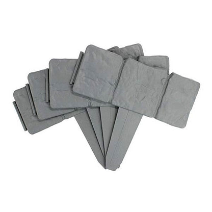 10-Piece Stone-Look Decorative Garden Edging Set
