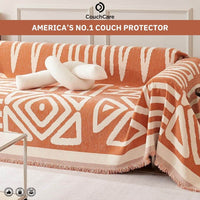Orange Patterned