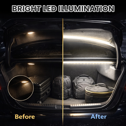 Universal 12V Car Trunk LED Light Strip – Waterproof Automatic Lighting