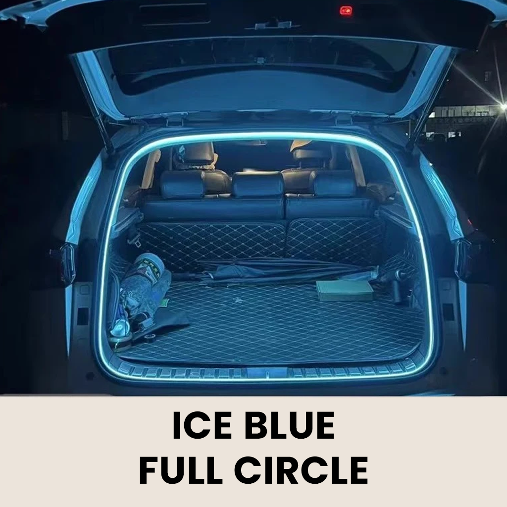 Universal 12V Car Trunk LED Light Strip – Waterproof Automatic Lighting
