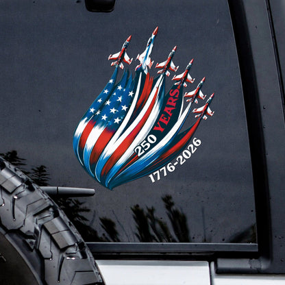 🔥 LIMITED TIME OFFER - USA Eagle Flag 250th Anniversary High Quality UV DTF 3D Decal