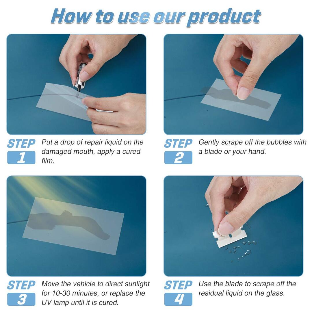 New glass repair fluid (BEST BUY 2026)