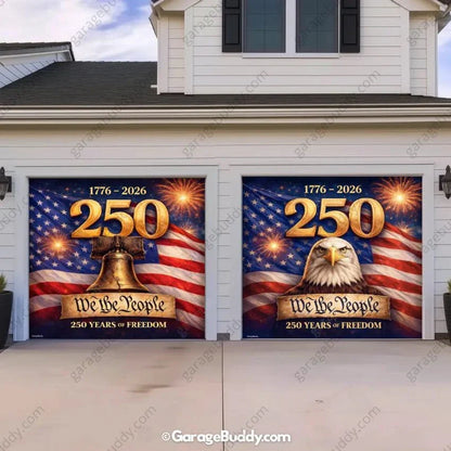 Freedom 250 | Limited Edition Patriotic Garage Door Cover