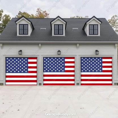United States Of America Flag | Patriotic Garage Door Cover