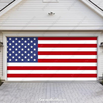 United States Of America Flag | Patriotic Garage Door Cover