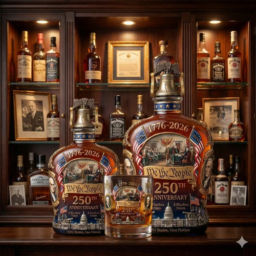 America 250th Anniversary Whiskey Bottle