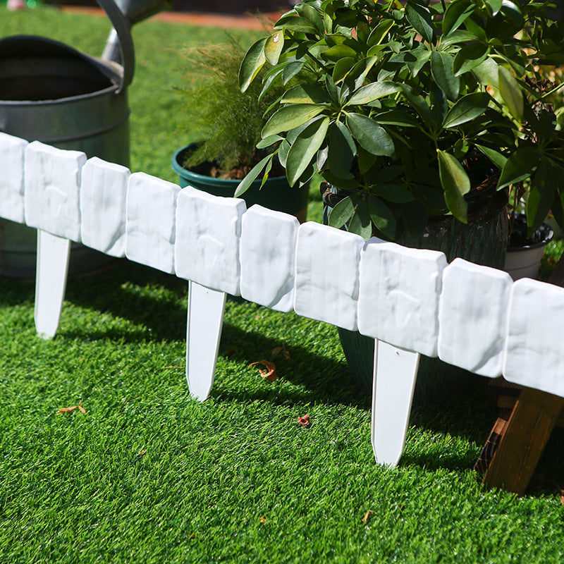 10-Piece Stone-Look Decorative Garden Edging Set